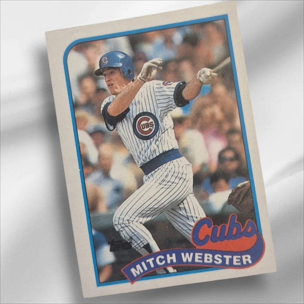 Topps Trading Card - Mitch WEBSTER CHICAGO CUBS